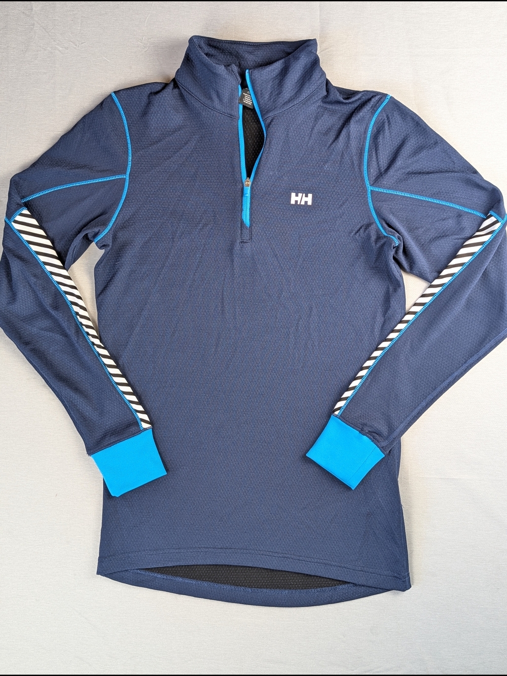 Helly Hansen Navy Blue Quarter-Zip Top